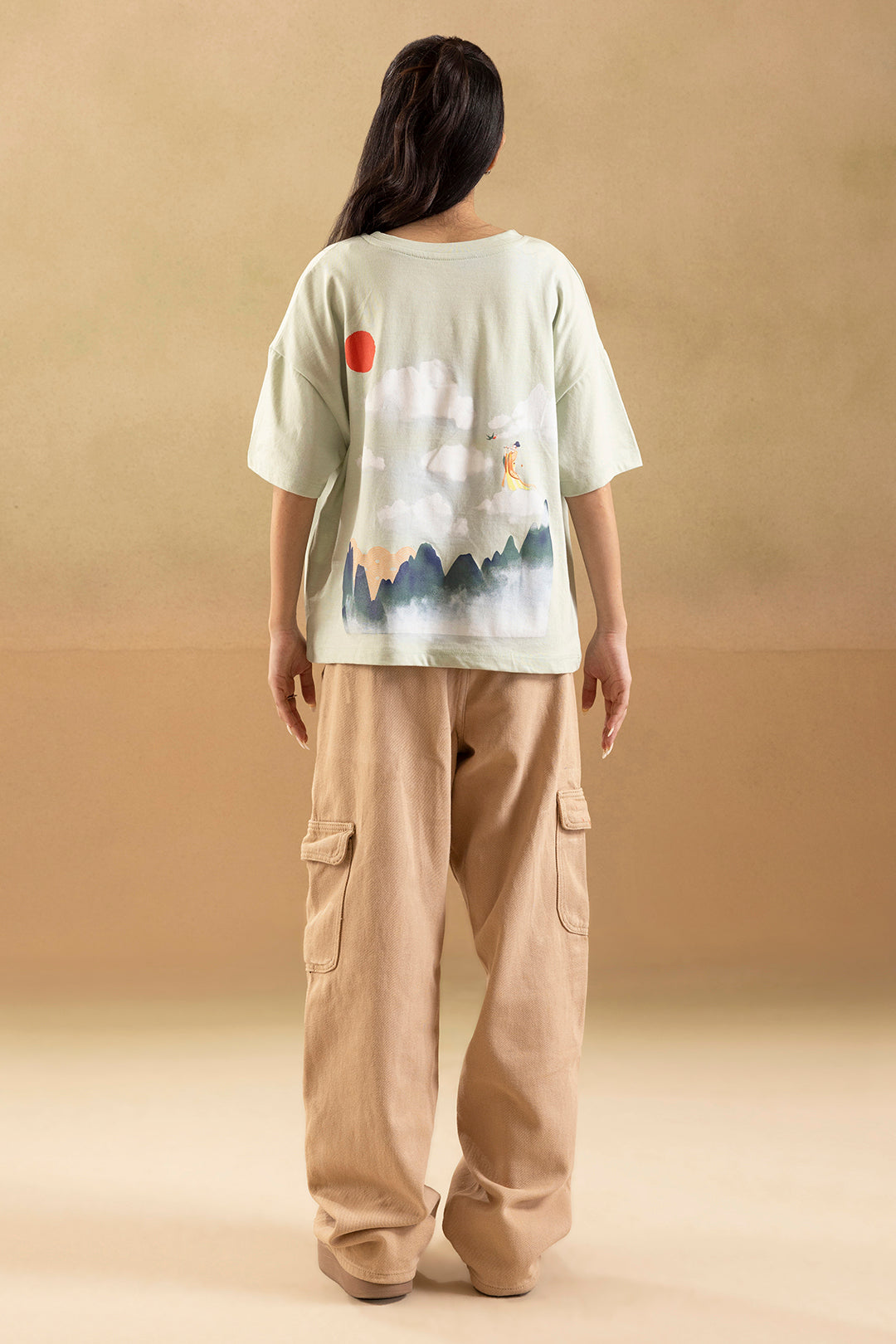 Graphic T-Shirt – Sage Green