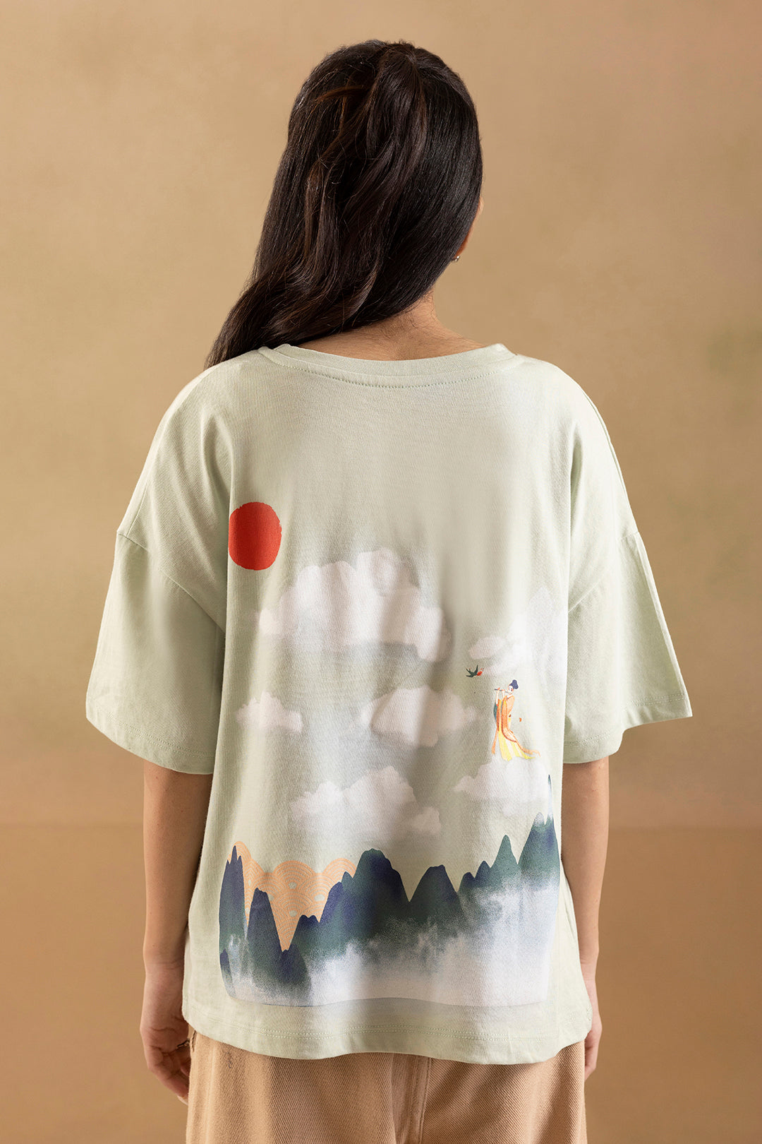Graphic T-Shirt – Sage Green
