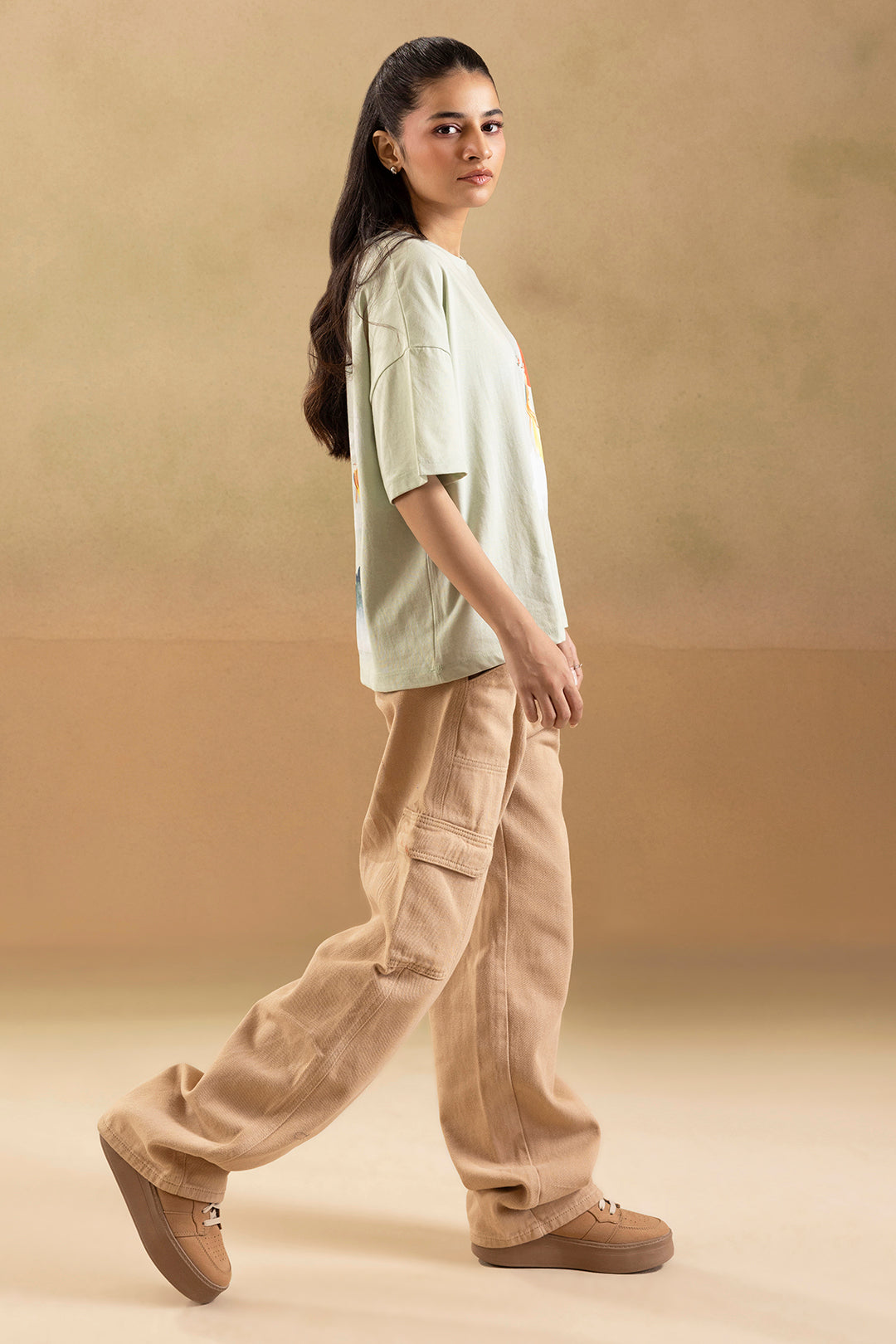 Graphic T-Shirt – Sage Green