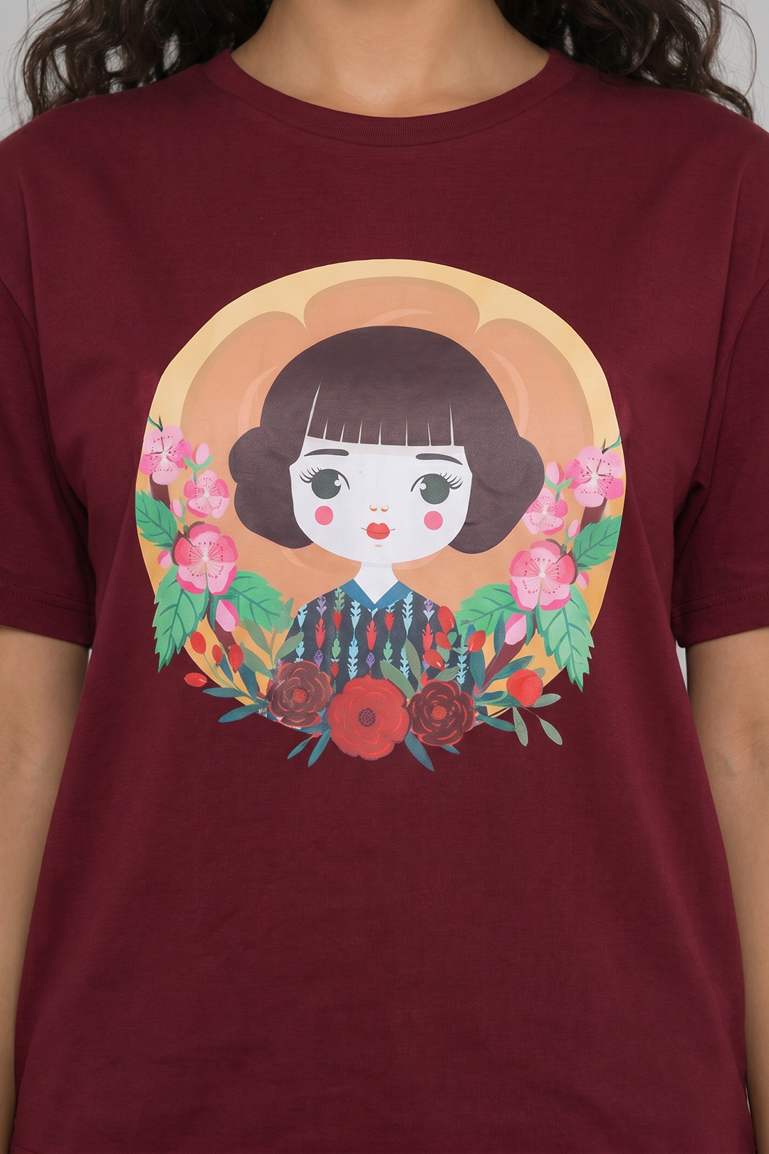 Graphic T-Shirt – Maroon