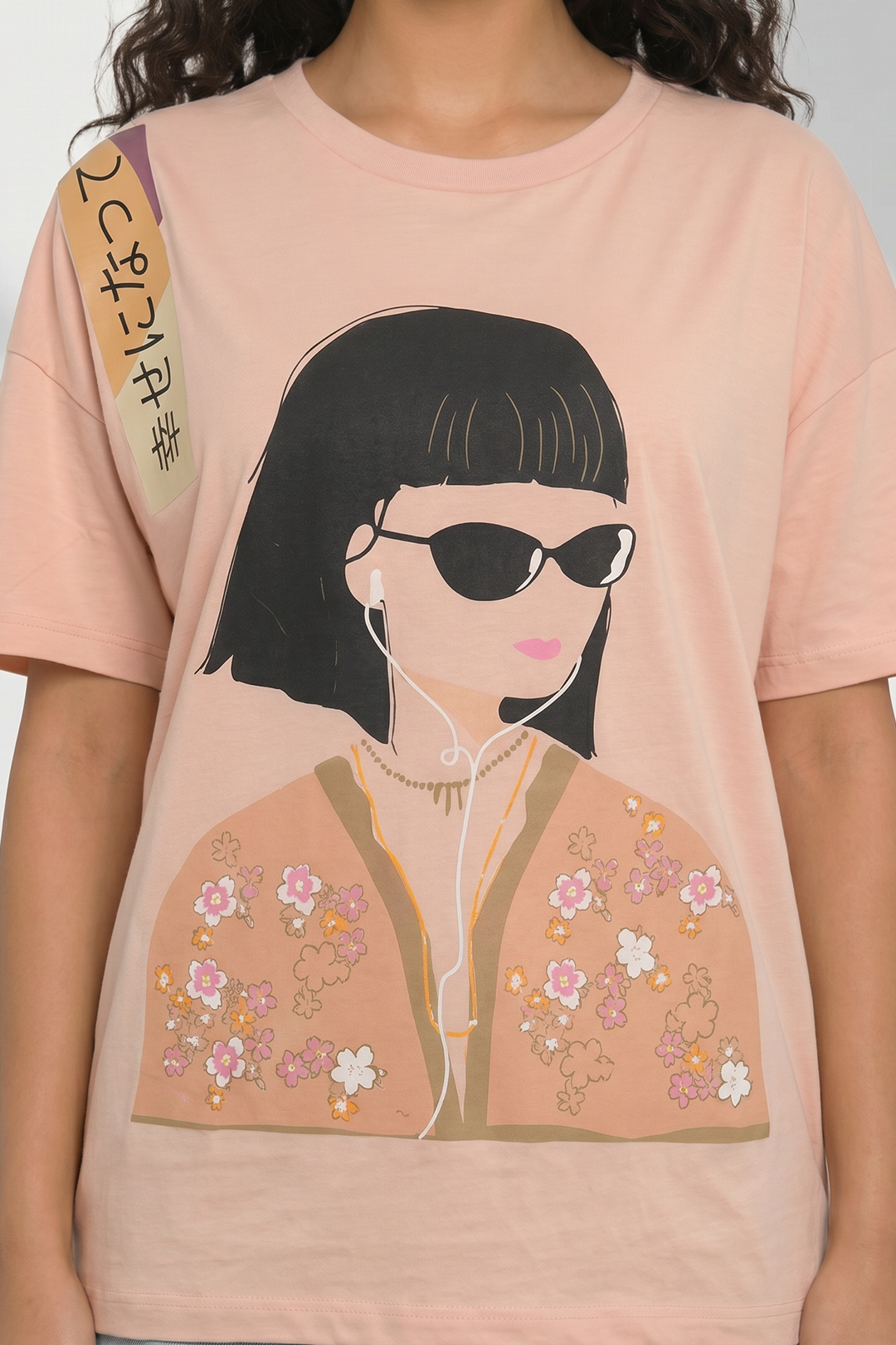 Graphic T-Shirt – Peach