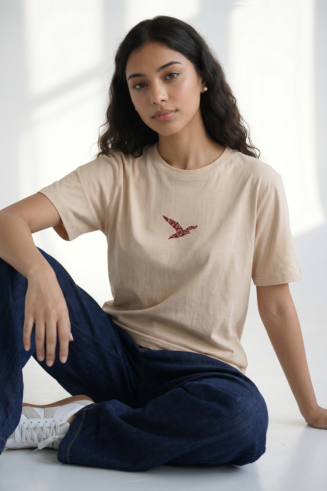 Graphic T-Shirt – Beige