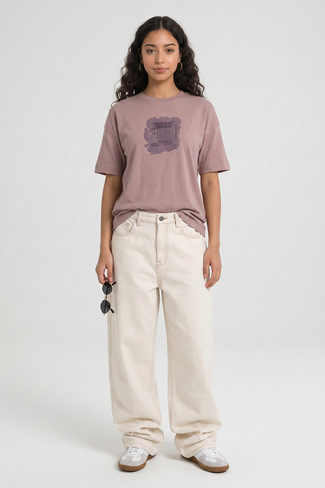 Graphic T-Shirt – Salmon Pink