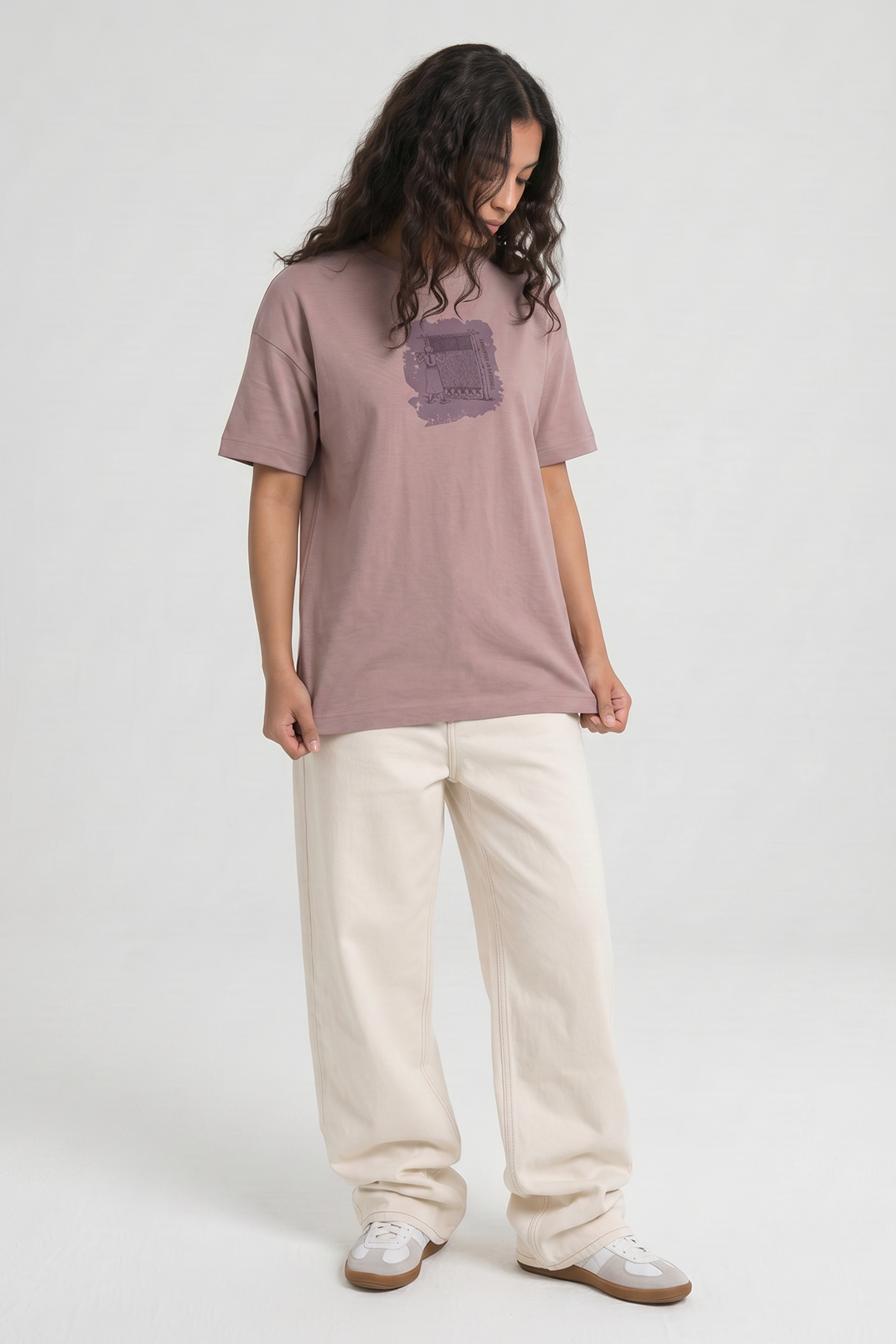 Graphic T-Shirt – Salmon Pink