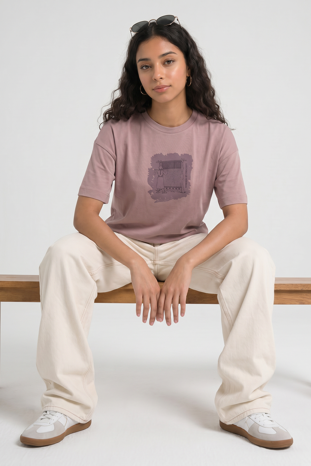 Graphic T-Shirt – Salmon Pink