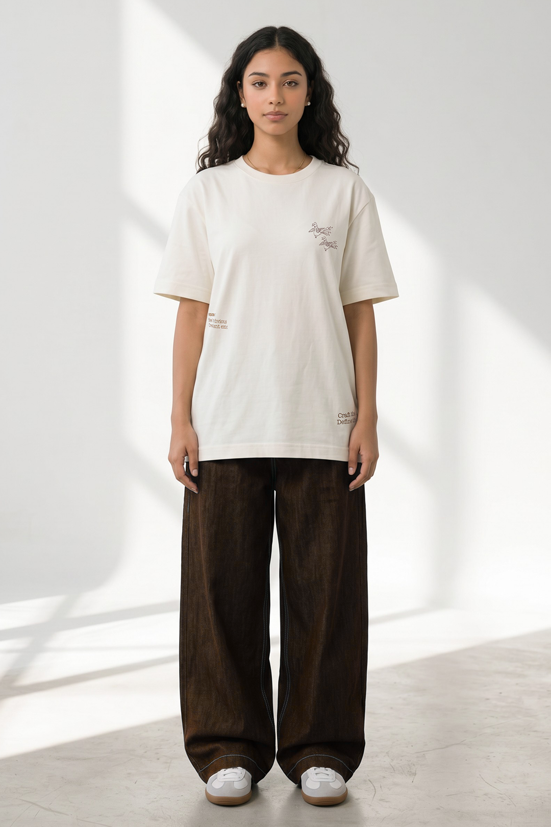 Graphic T-Shirt – Cream