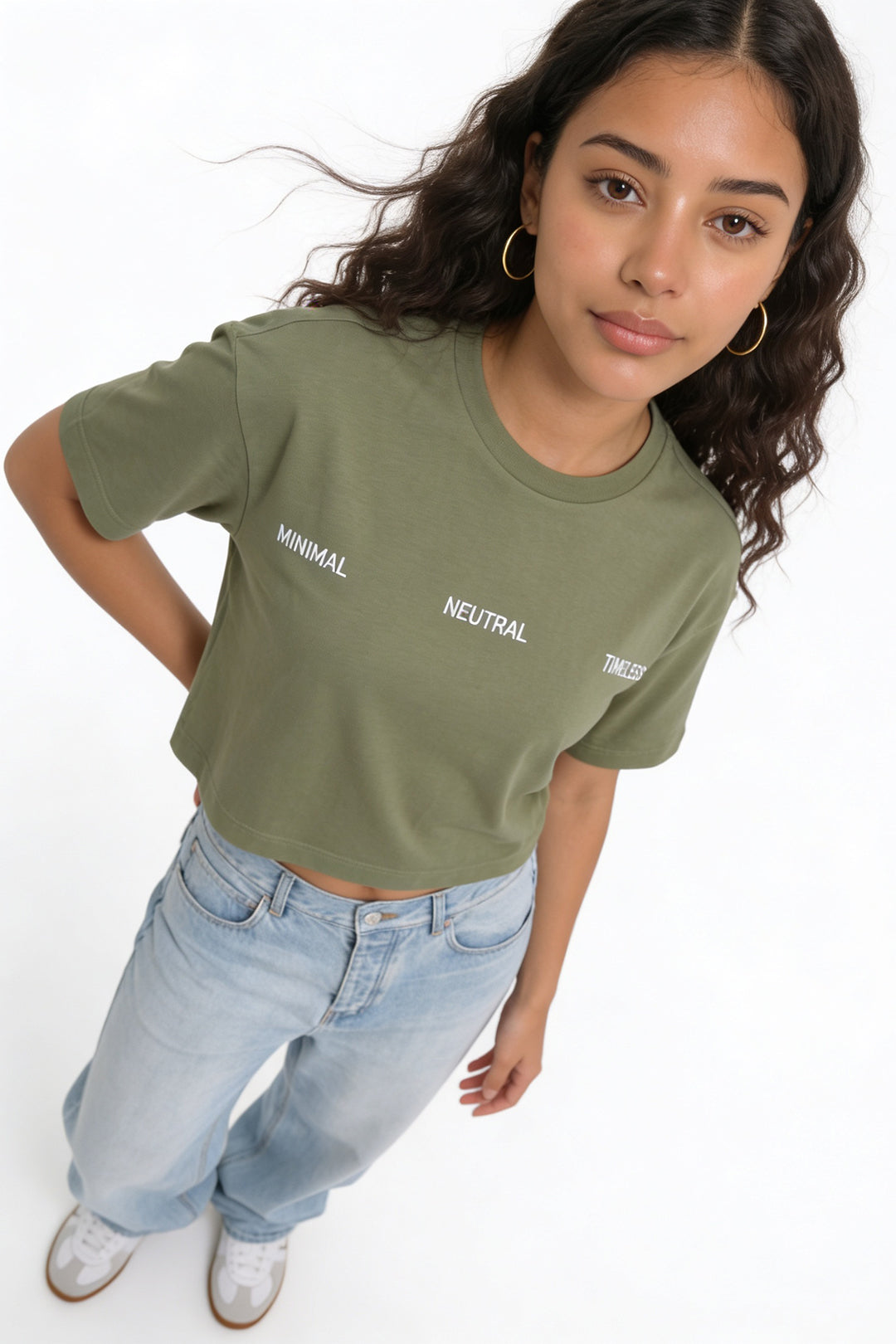 Graphic T-Shirt – Sage Green