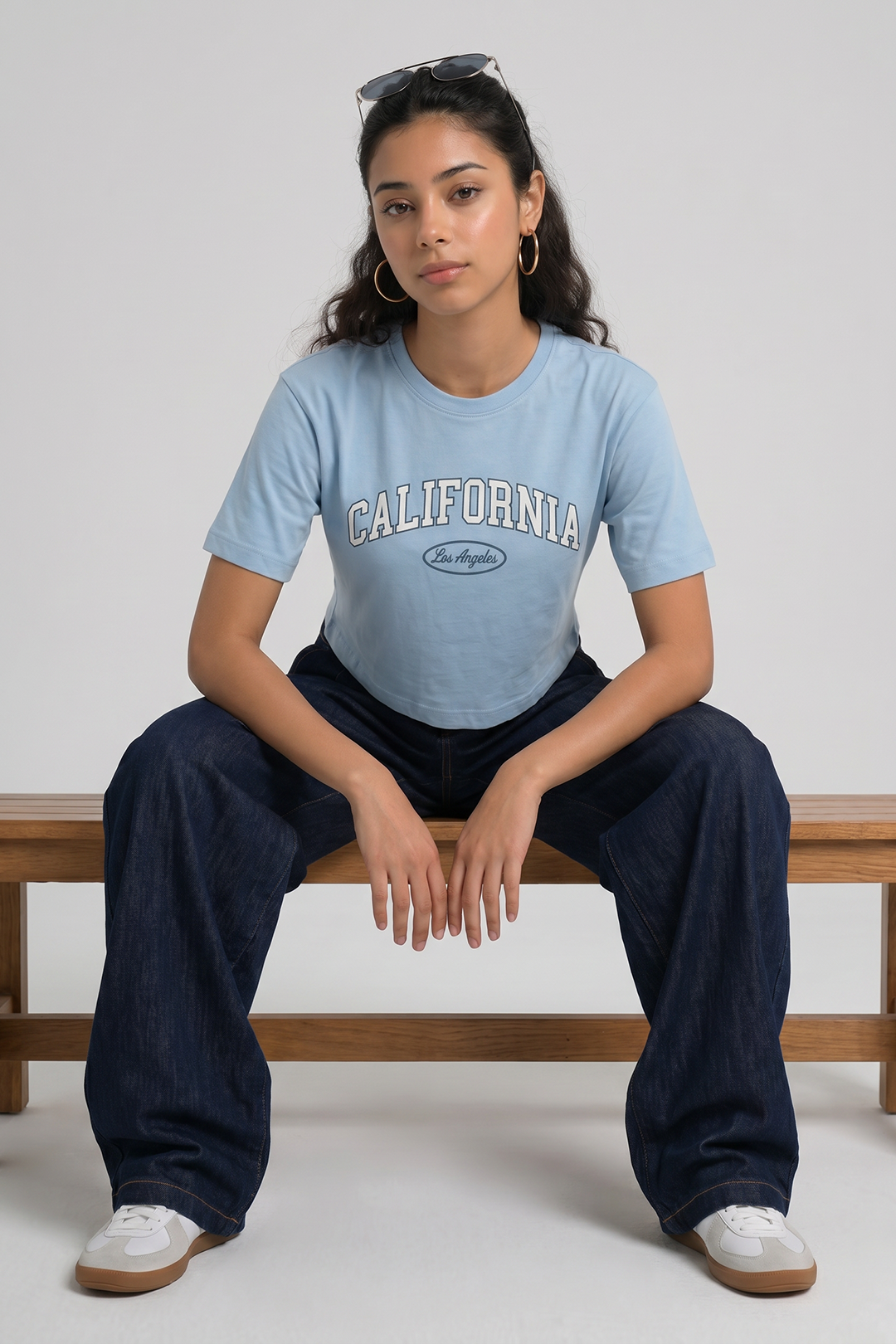 Graphic T-Shirt – Light Blue