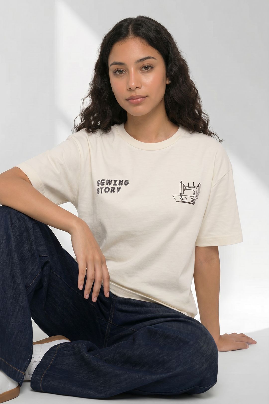 Graphic T-Shirt – Cream