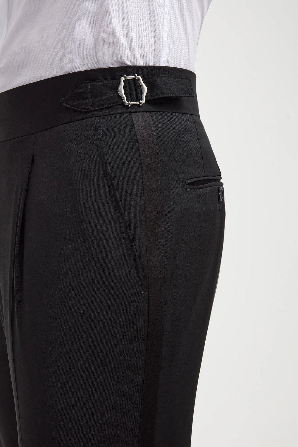 Black Tuxedo Trousers