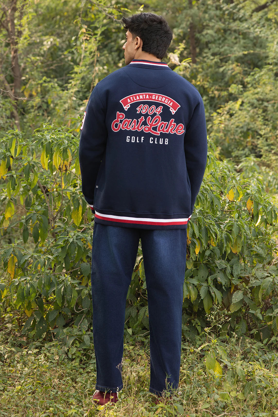 Varsity Jacket – Navy Blue