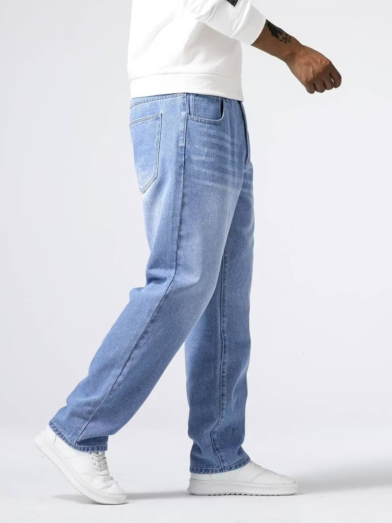 Blue Baggy Jeans