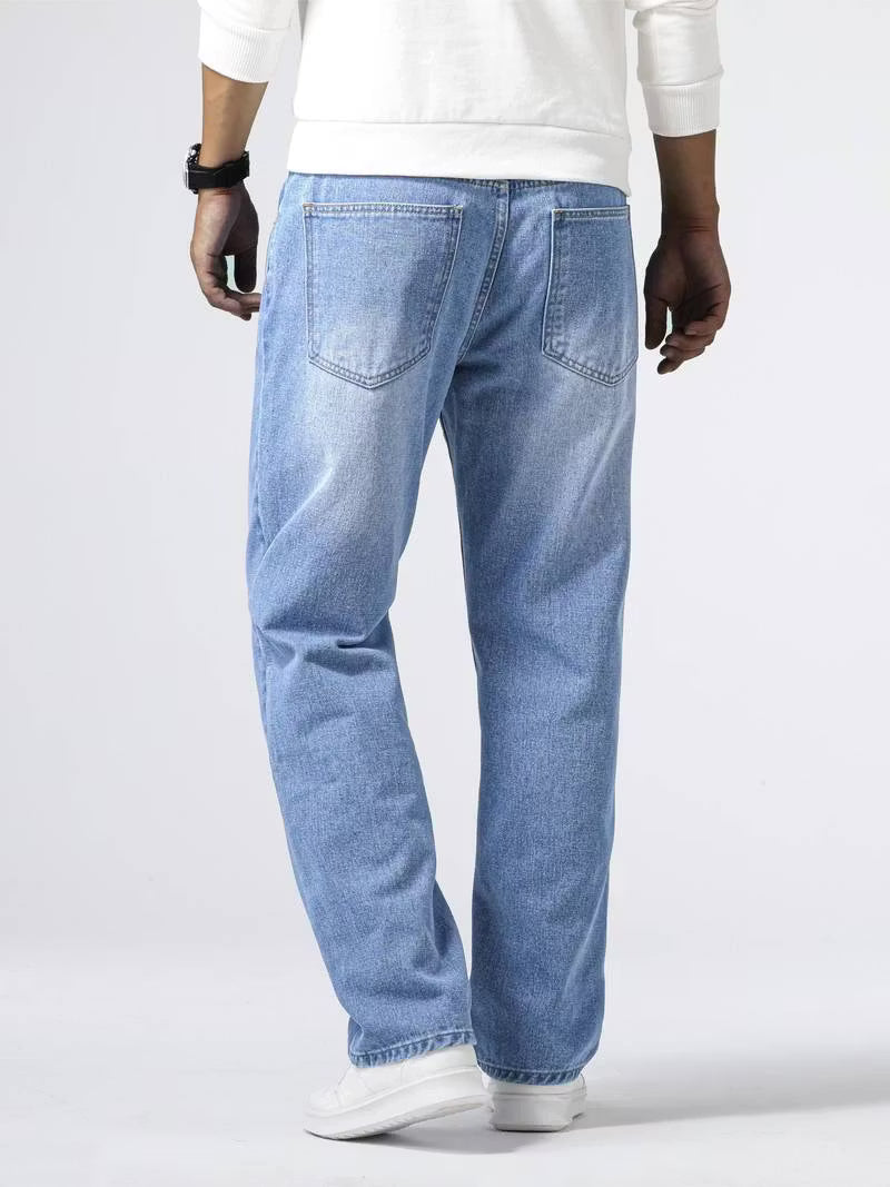 Blue Baggy Jeans
