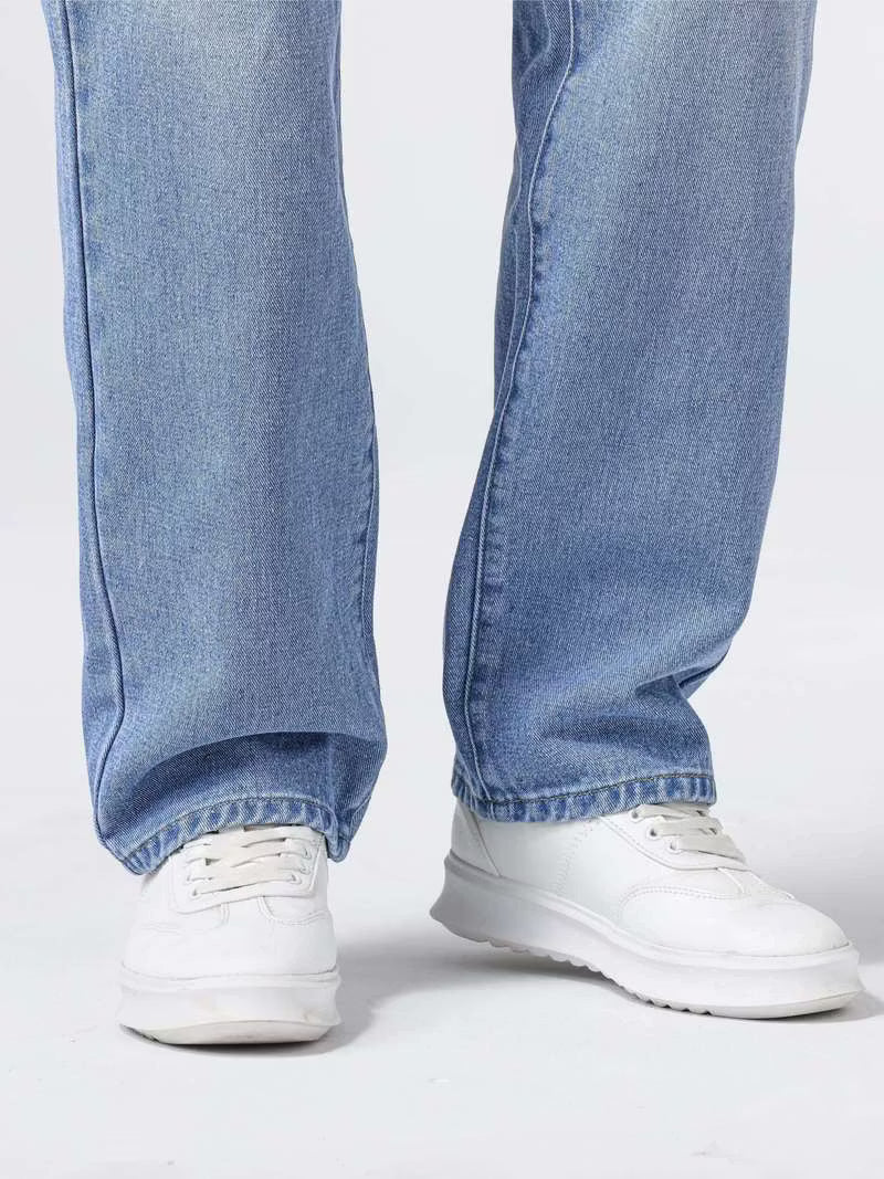 Blue Baggy Jeans