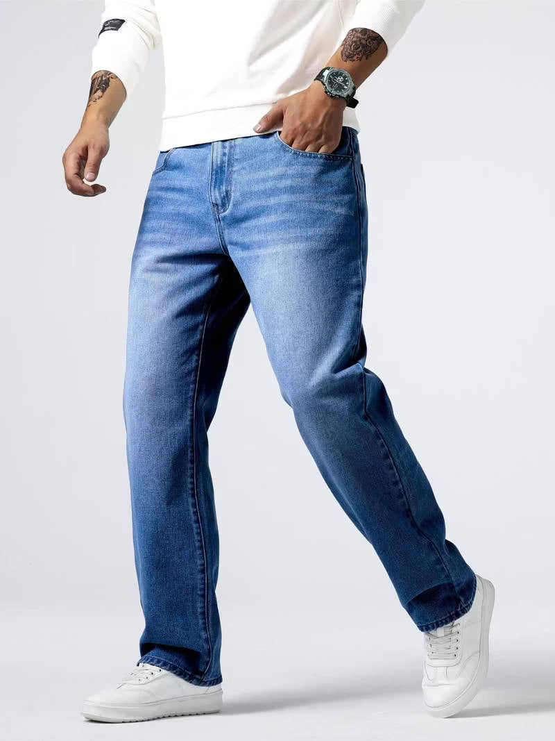 Dark Blue Baggy Jeans