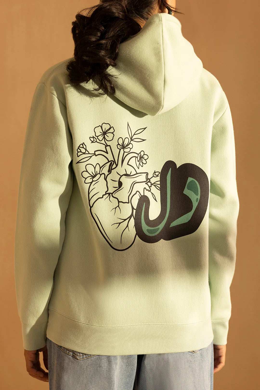 Graphic Hoodie – Light Green