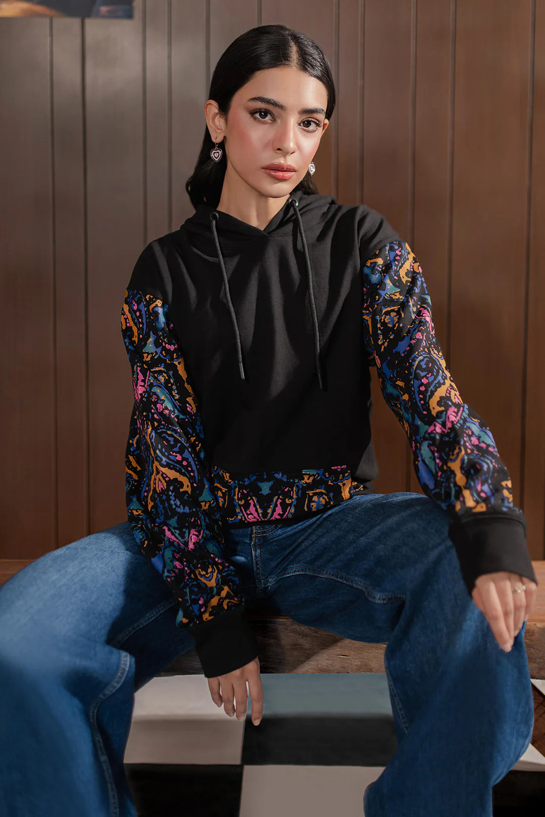 Graphic Hoodie – Printed Design