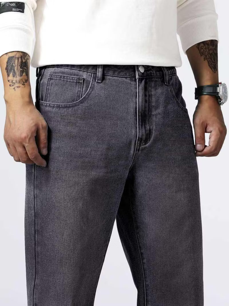 Grey Baggy Jeans