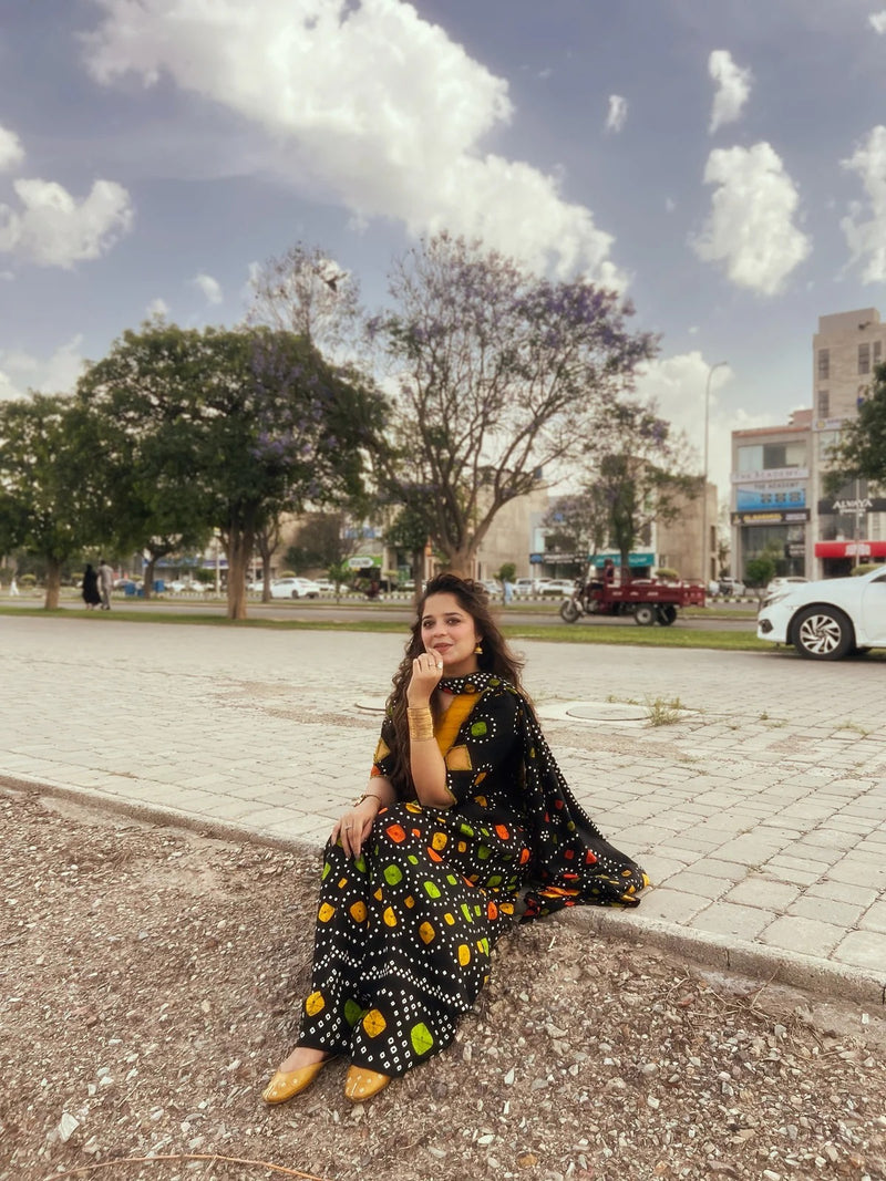 Rangoli Dot Print 3 Piece