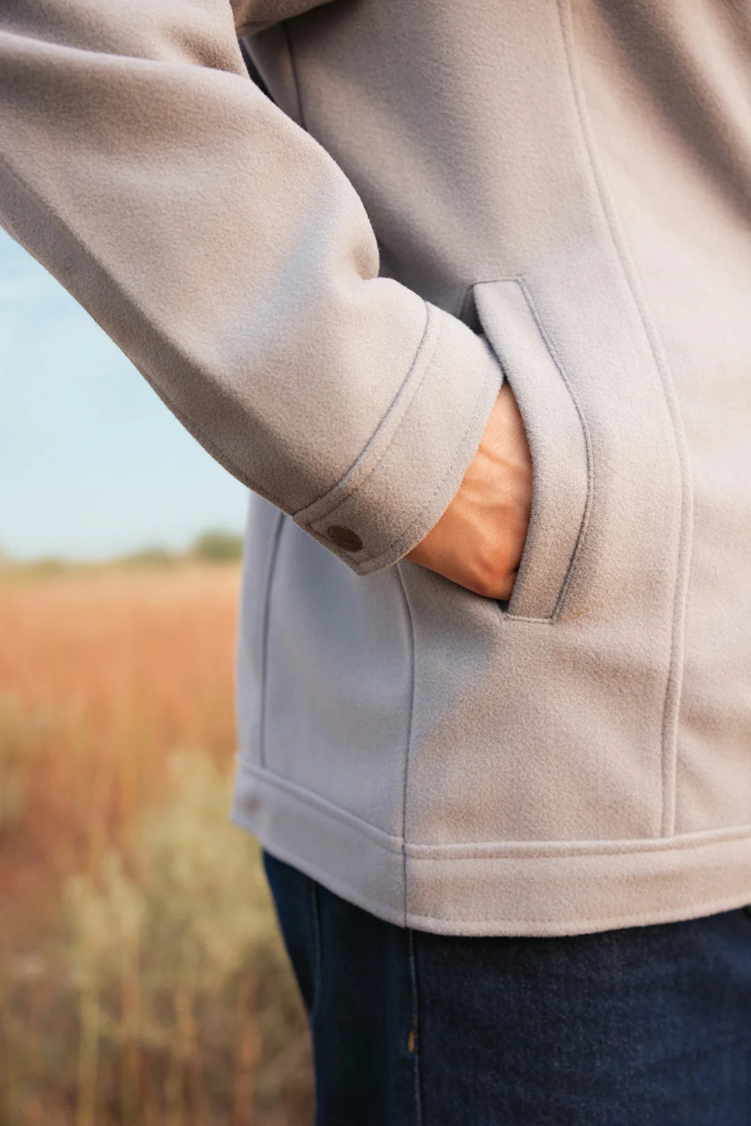 Felted Jacket – Grey