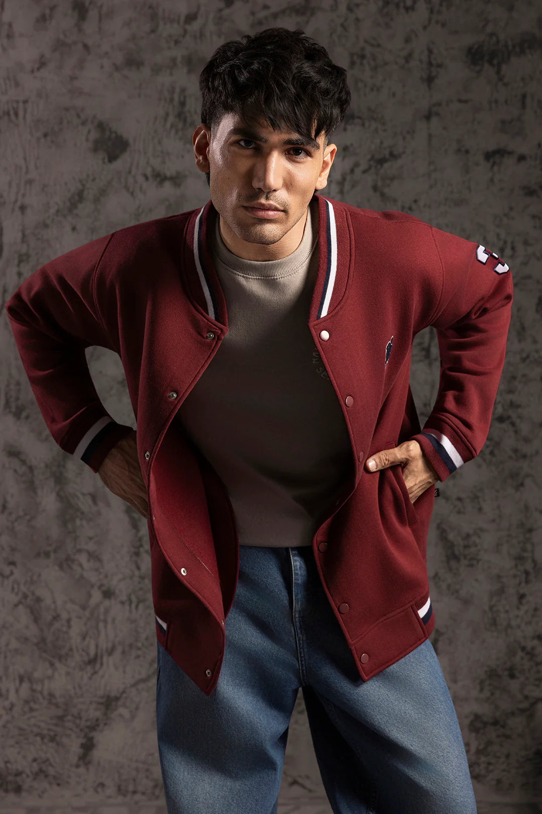 Varsity Jacket – Red
