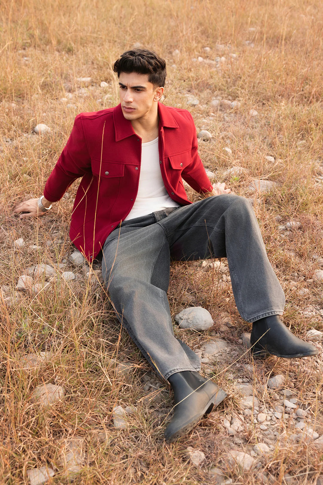 Felted Jacket – Wine