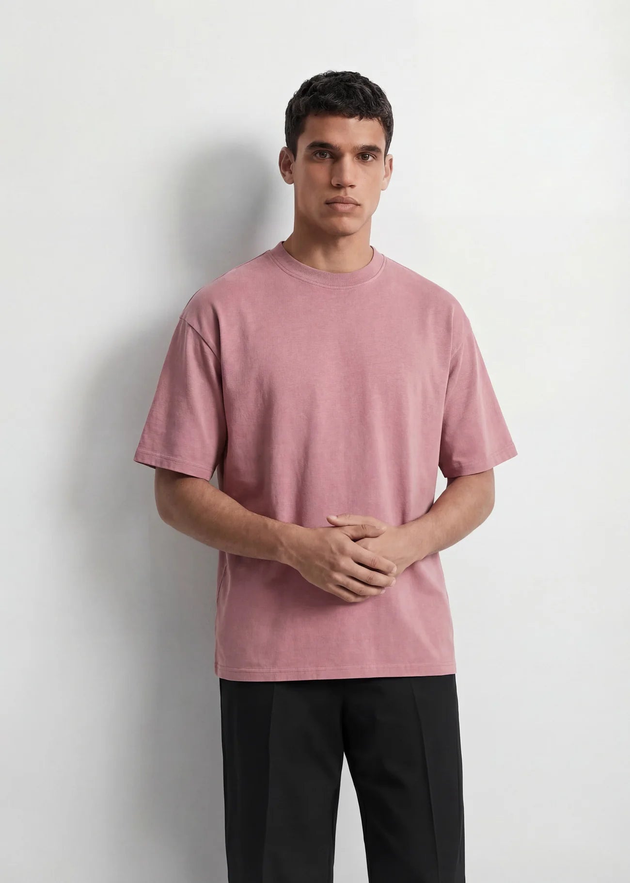 Dusty Rose Oversized T-Shirt