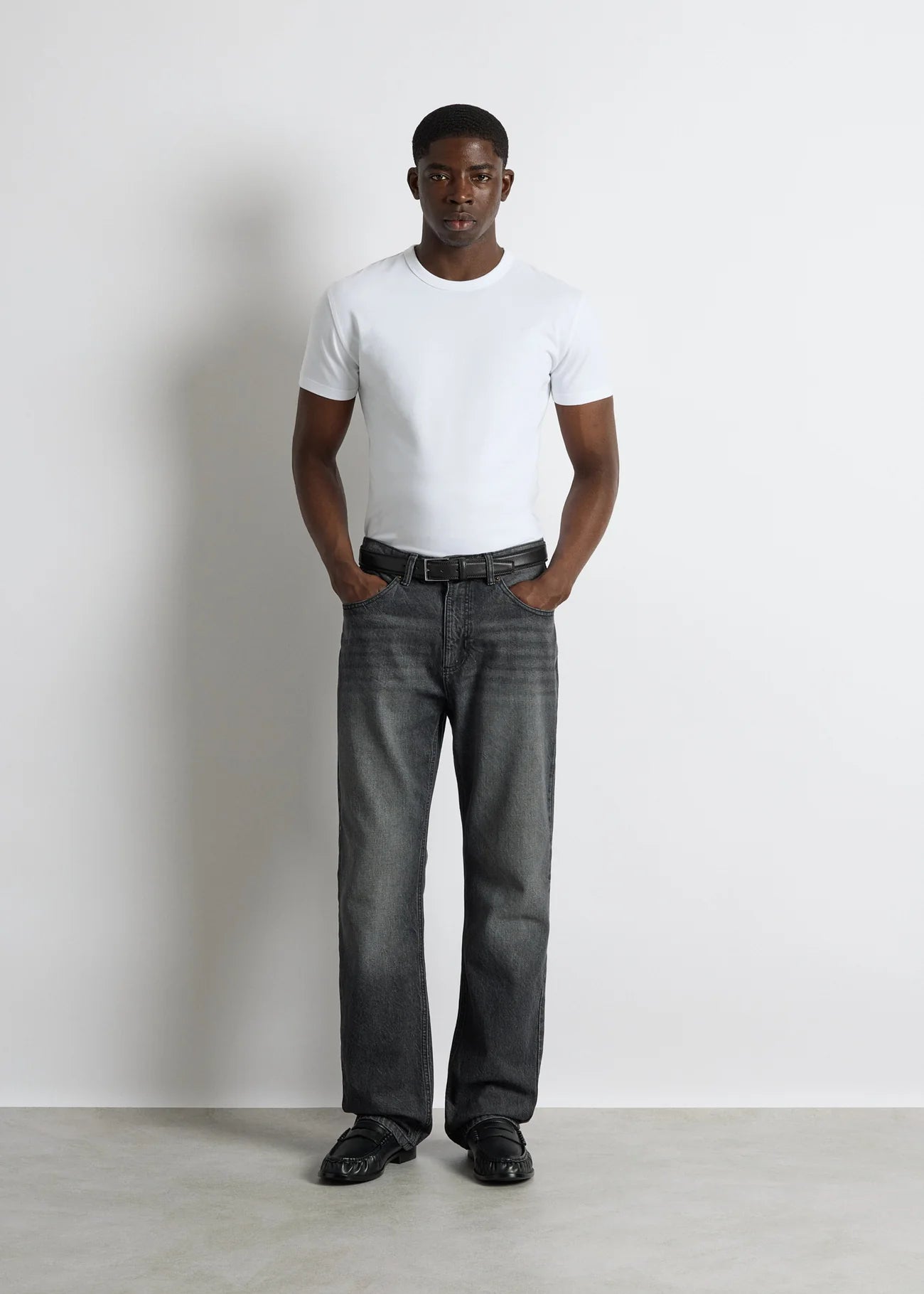 White Slim Fit T-Shirt